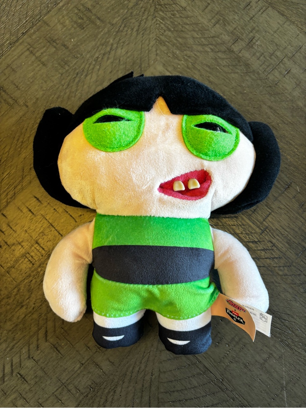Fuggler The Powerpuff Girls Buttercup Plush Toy - Green